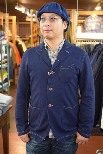コリンボ　ZT-0401 BELMONT PARK JKT インディゴ