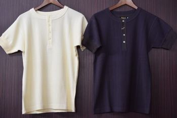 ダッパーズ　スタンダードヘンリーリブT　入荷
