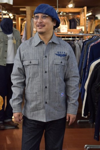 リアルマッコイズ　BUCO MECHANIC WORK SHIRT / A BUCO PRODUCT