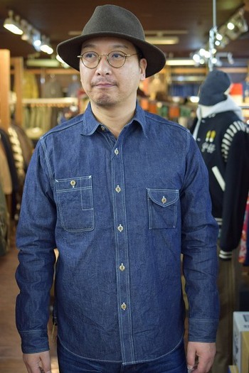 ジェラード “BASIC COLLECTION” Denim Work Shirts　ご紹介
