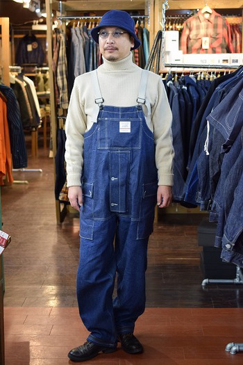ナイジェルケーボン P-55 NAVAL DUNGAREE  デニム  入荷です