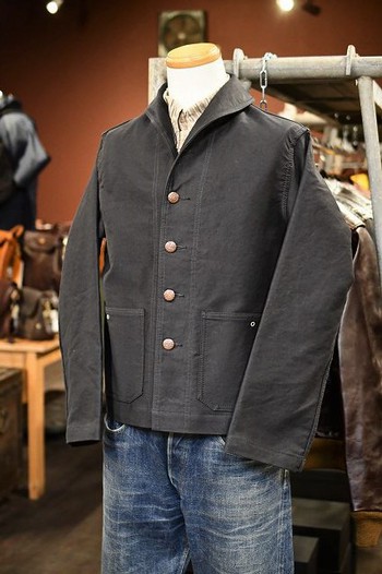 DALEE’S　U.S.N.J.05　40s U.S.N. KOVERALL ブラック