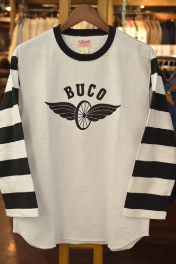リアルマッコイズ　BUCO7分袖　ベースボールTシャツ　BC19003