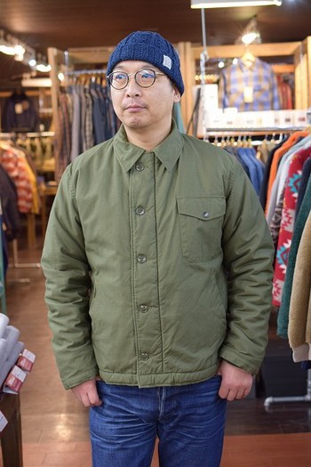 バズリクソンズ　 A-2 DECK JACKET