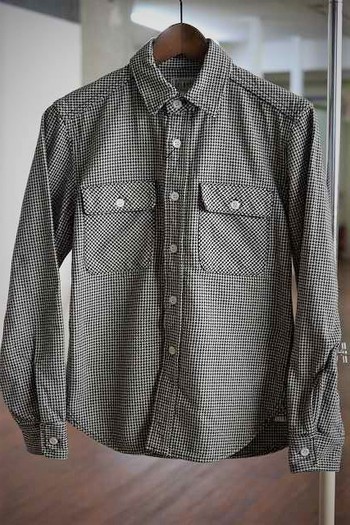 ジェラード ネルシャツ 千鳥　入荷