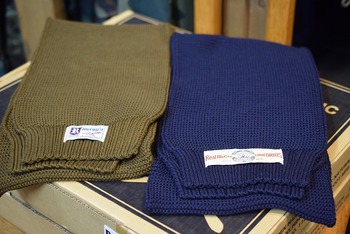 リアルマッコイズ Muffler Wool Knit 入荷です