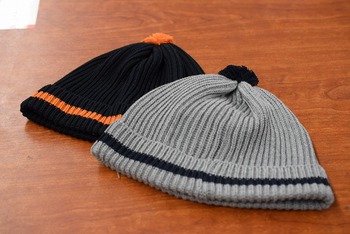 リアルマッコイズ COTTON KNIT BOBBLE CAP MA19015