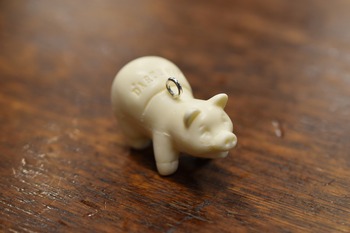 ダルチザン　PIGキーホルダー（インディー＆クリッパー）入荷です