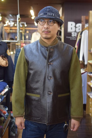 リアルマッコイズ　WW１ JERKIN CUSTOM JACKET　ご紹介