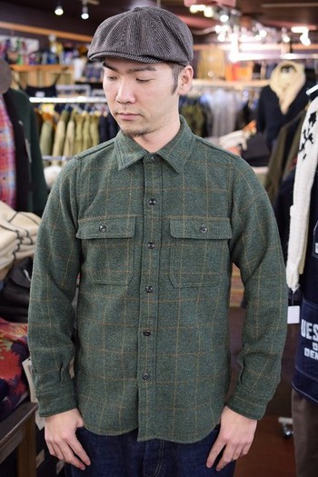 ダリーズ　CPO Shirts　GRIDDGE　今期分入荷
