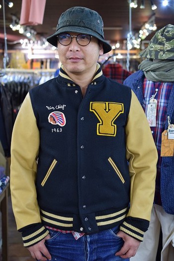リアルマッコイズ　VARSITY　JACKET　/　INDIANS