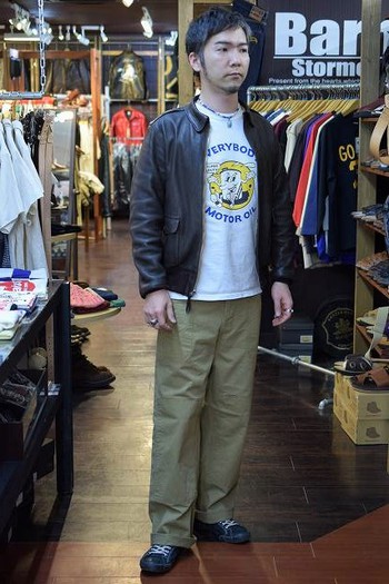 コリンボ　オススメ　新作　OLD MIDSHIPMANS WORK PANTS　カスタム