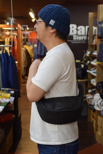 ダッパーズ Water-Repellent Leather Waist Bag LOT