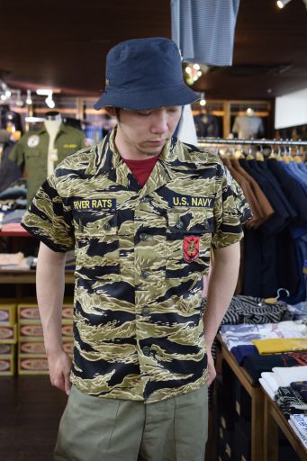 リアルマッコイ　半袖シャツ　RIVER RATS 　MJ14008