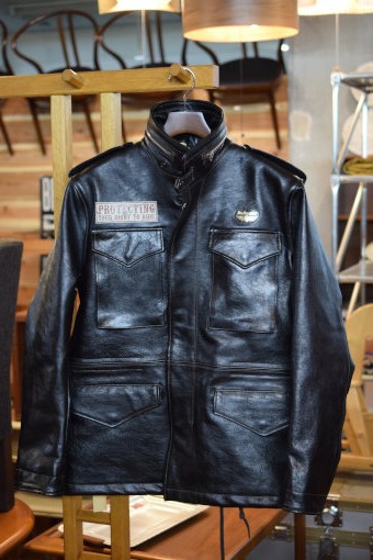 トイズマッコイ　M-65　LEATHER JACKET “BOMBER M.C”