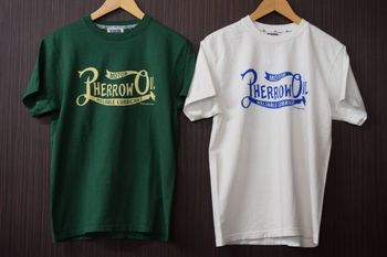 フェローズ　Tシャツ　「モーターオイル」　入荷
