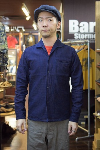 ジェラード　新作入荷　Vincent Shirts インディゴ