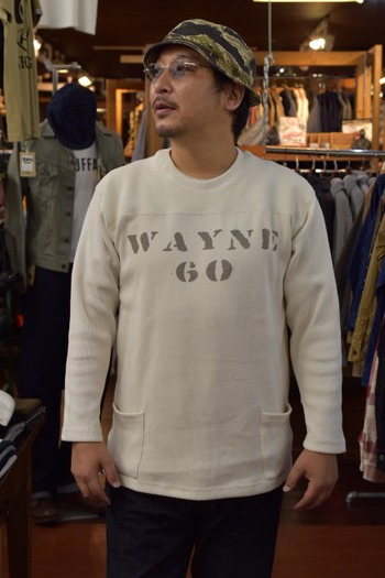 リアルマッコイズ　MILITARY FOOTBALL TEE / WAYNE