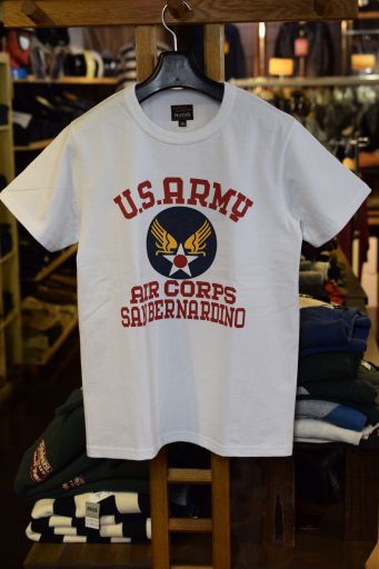 リアルマッコイズ　ミリタリーTシャツ/U.S.A.A.C.　ご紹介
