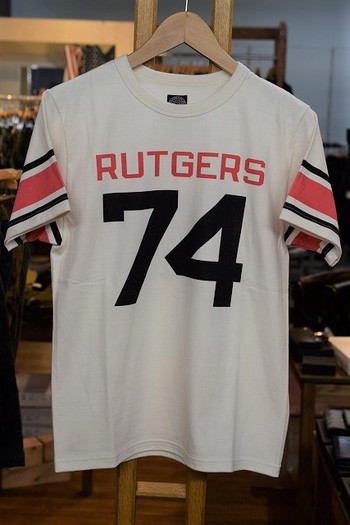 今期発注分ラストTシャツはジェラード！ RUTGERS