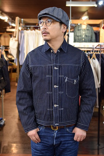 ジェラード “PIRATE OF BLUE DYE” Baccaneer Coat インディゴ ウォバッシュ
