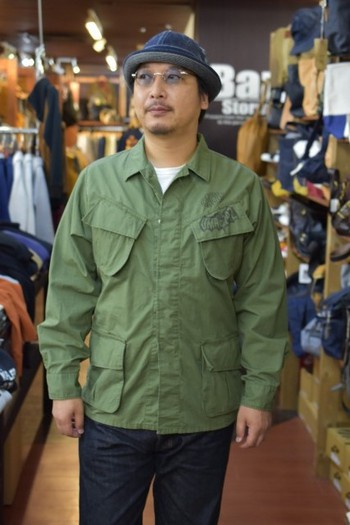 コリンボ SOUTHERNMOST BUSH JACKET カスタム