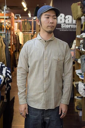 ORGUEIL クラシック ショールカラー シャツのご紹介。