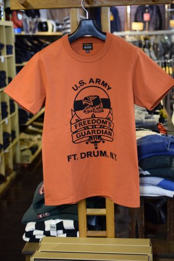 リアルマッコイズ　ミリタリーTシャツ　FREEDOM`S GUARDIAN