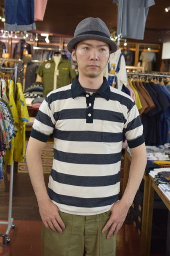 マットソンズ　鹿の子ボーダーポロシャツ　ご紹介