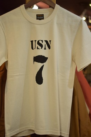 リアルマッコイズ MC17015 USN7 Tシャツ　入荷
