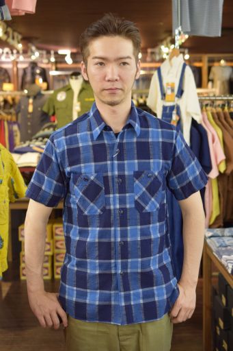 シュガーケーン　インディゴチェック