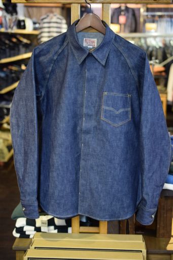 デラックスウエア　7640　”40’S DENIM SHIRT”　XLサイズ