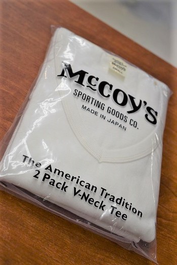 リアルマッコイズ 2パックVネックTシャツ 入荷