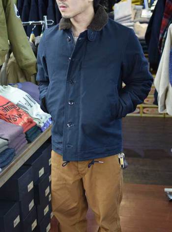 リアルマッコイ　N-1 ネイビー入荷