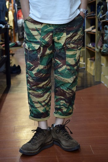 トパーズ　Cropped Worker`s Pants フレンチリザードカモ