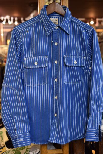フェローズ　新作　ストライプワークシャツ　入荷