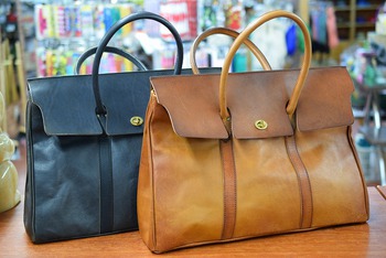 バスコ　LEATHER NELSON SADDLE BAG