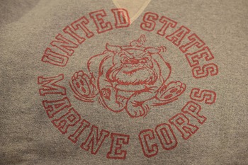 デラックスウエア 別注 USMC スウェット　残り少なくなってきました!!