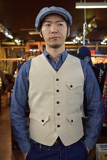 ダッパーズ　Classical Smartly Work Vest LOT1228