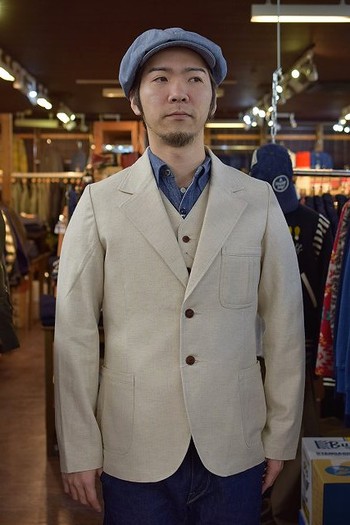 ダッパーズ　Classical Bi-Swing Tailored Jacket LOT1226