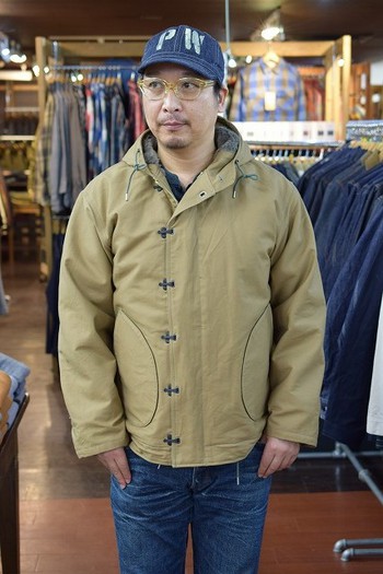 バズリクソンズ  N-1 PARKA  BR14143 入荷です