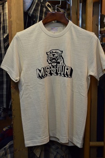 リアルマッコイズ　AMERICAN AYHLETIC TEE / MISSOURI