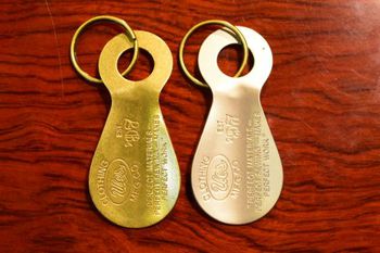 ウエス　久しぶりの入荷　靴べら型キーホルダー