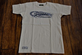 ダッパーズ 10周年記念プリントTシャツ ご紹介