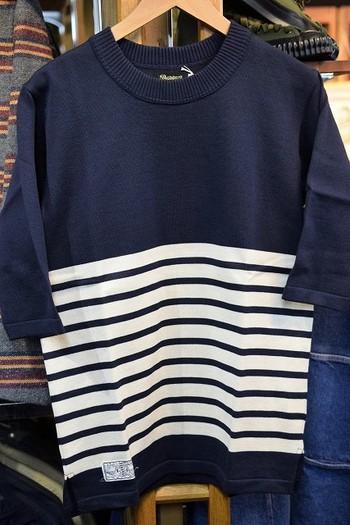 ダッパーズ　Half Sleeve Spring Knit　 LOT1231