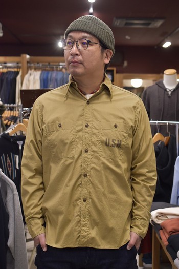 コリンボ N-3シャツ MARSHAL ISLANDER CREWMAN`S SHIRT ご紹介