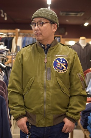 バズリクソンズ type L-2 NYLON / WOOL CIVILIAN MODEL ご紹介