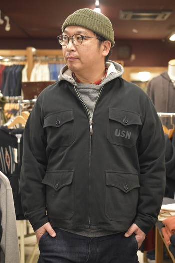 コリンボ　M716 SUMMER FLIGHT JACKET　カラー：ブラック