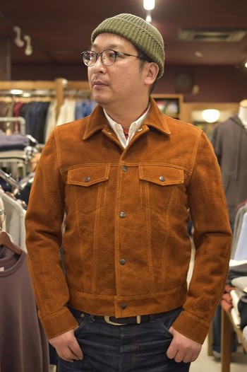 ワイツーレザー TB-139 STEER SUEDE 3rd Type　