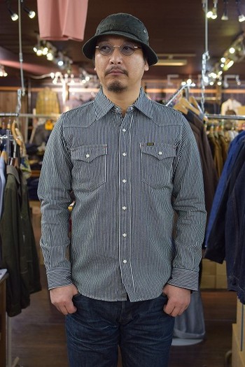 アイアンハート　ヒッコリーウエスタンシャツ入荷